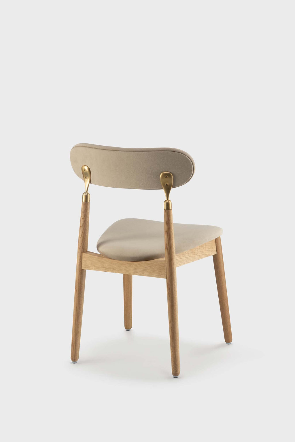 7.1 Minimalist Beige Upholstered Dining Chair - ZAR Design Home Collection
