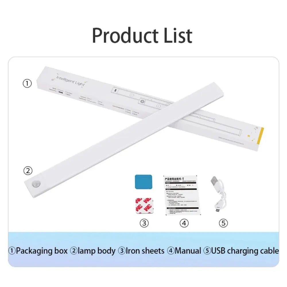 LED Cabinet Light | USB Rechargeable Motion Sensor Lamp | ZAR Design