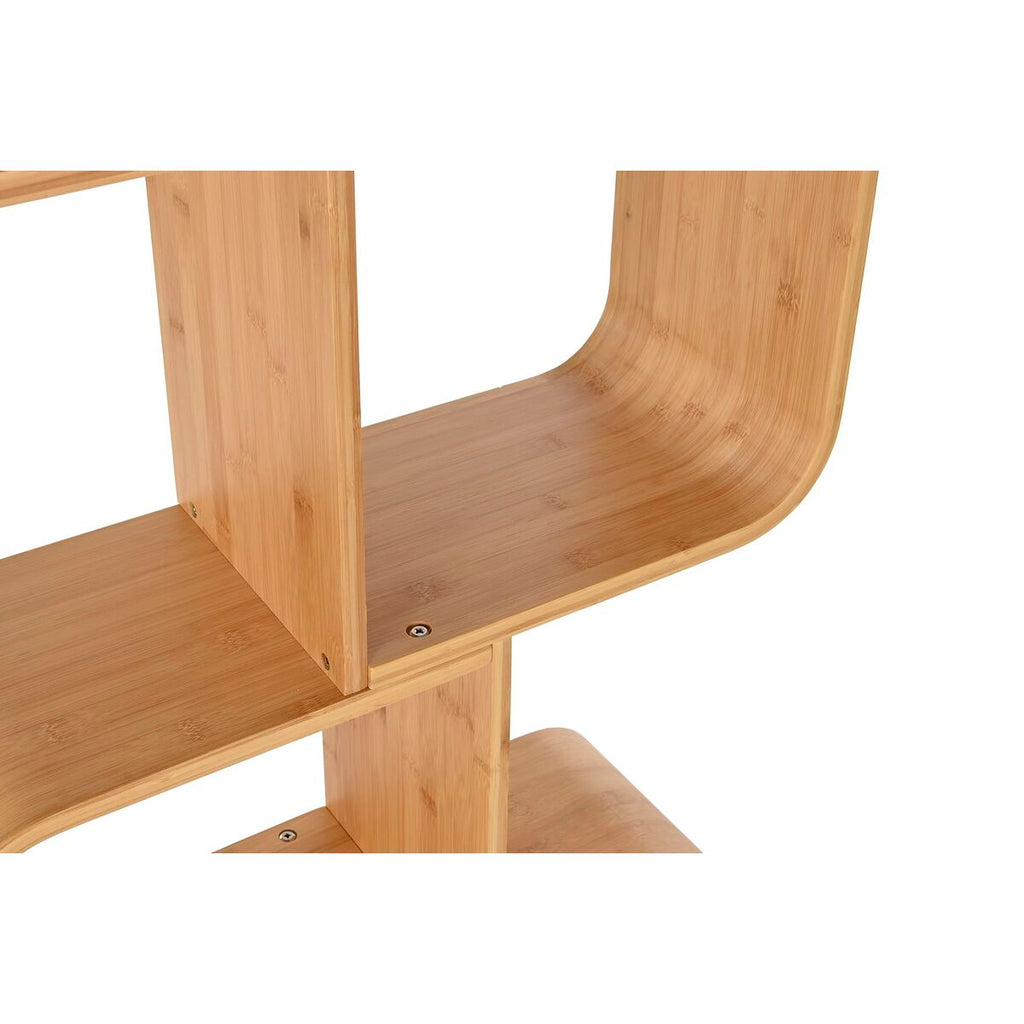 Natural Bamboo 5-Tier Freestanding Shelving Unit - ZAR Design Home Collection