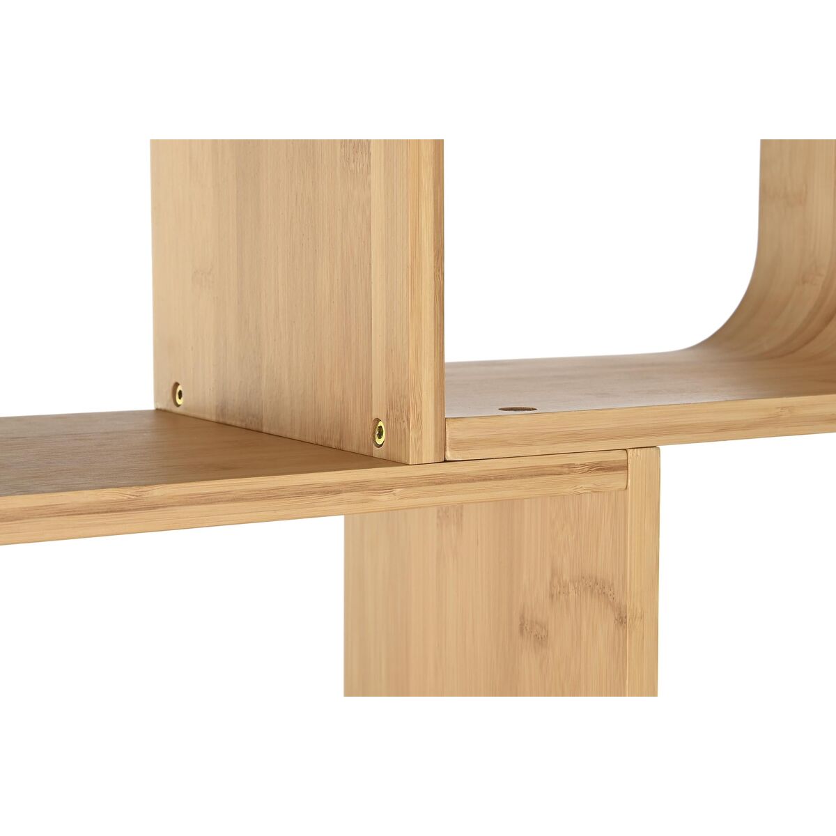 Natural Bamboo 5-Tier Freestanding Shelving Unit - ZAR Design Home Collection