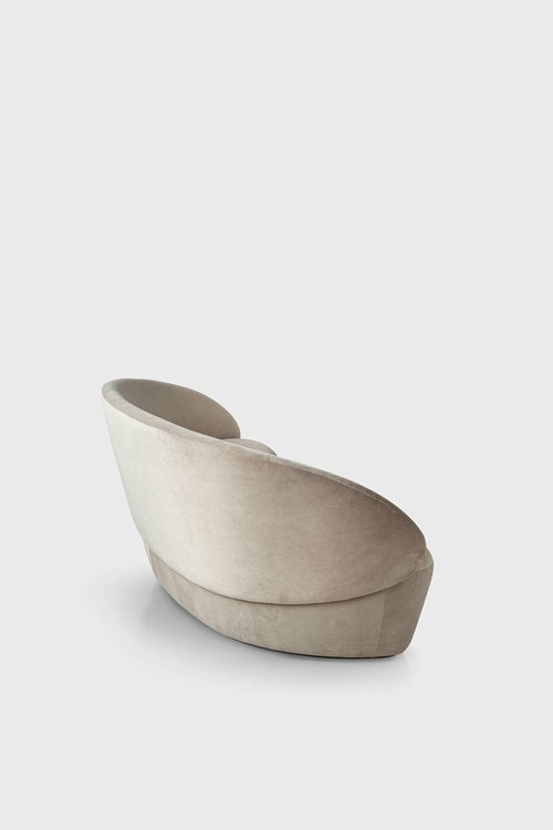 Naïve Curved Velvet Sofa Modern Living Room - ZAR Design Home Collection