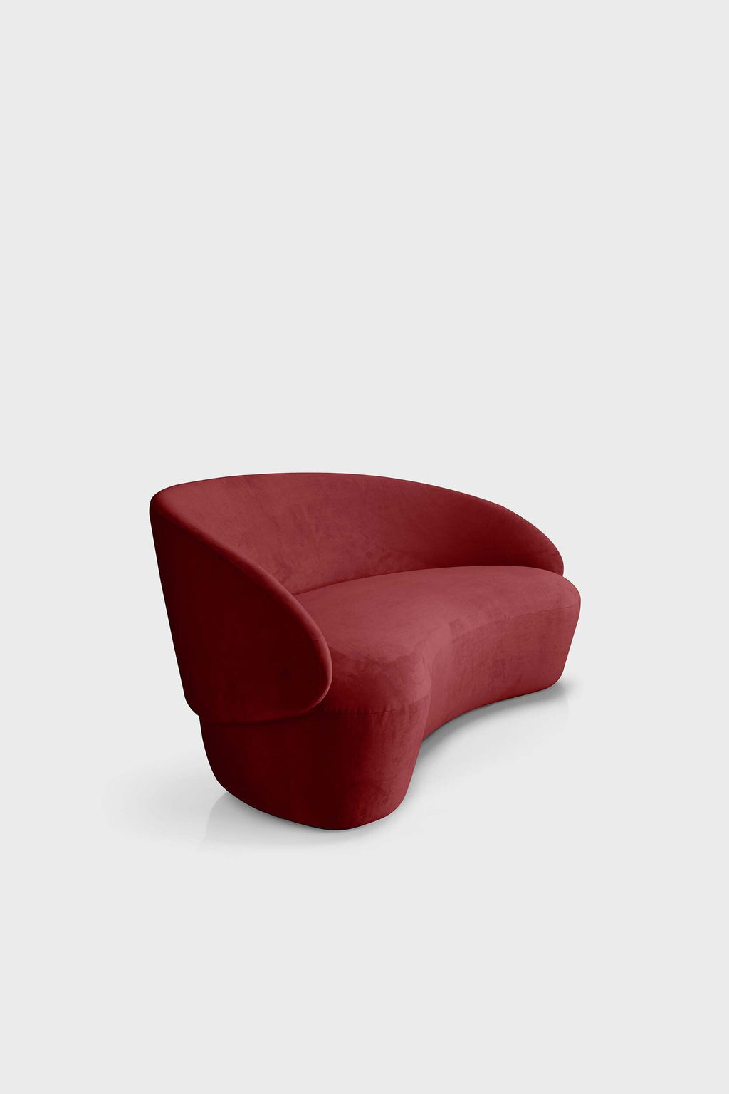 Naïve Curved Velvet Sofa Modern Living Room - ZAR Design Home Collection