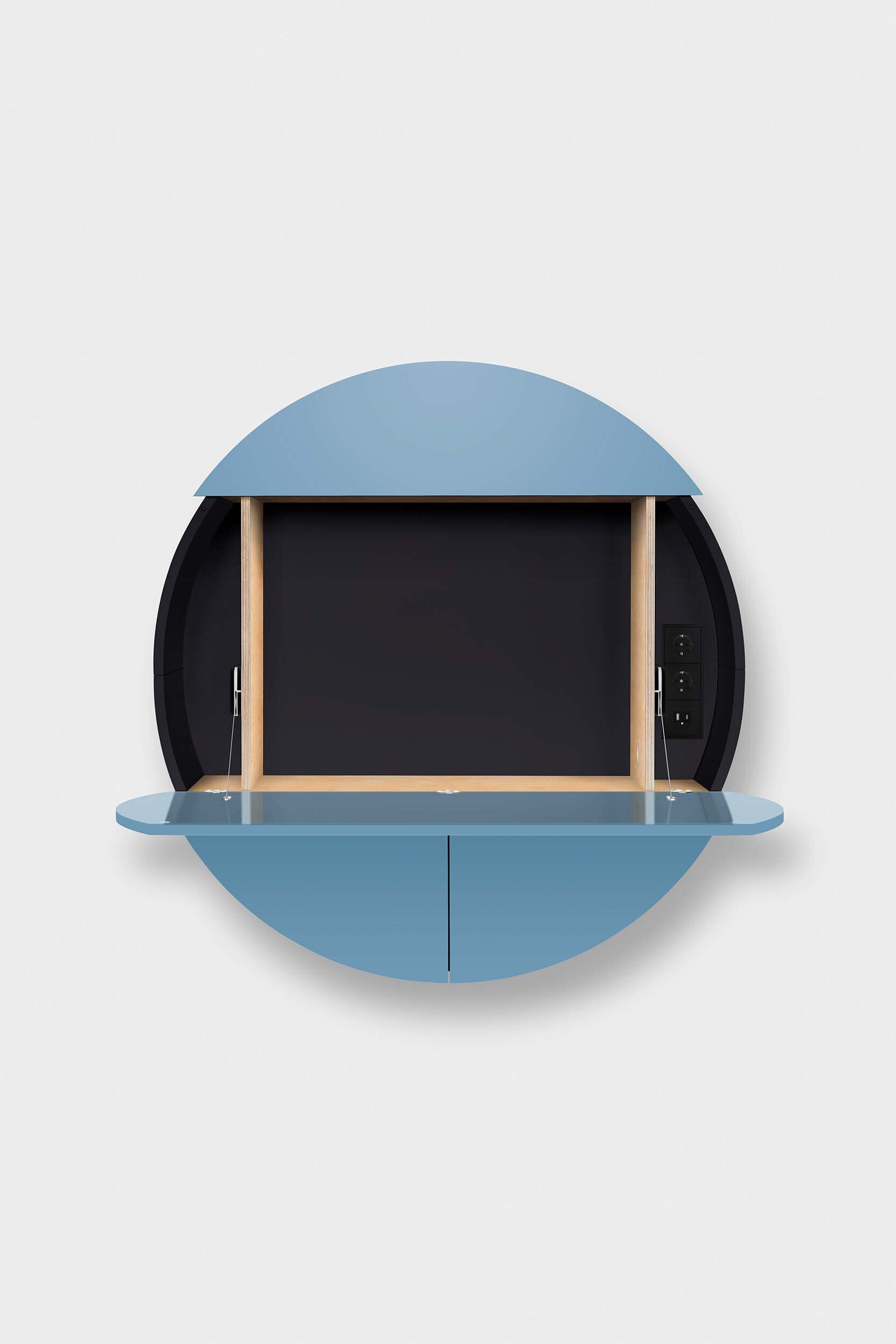 Pill Extra Wall Mounted Fold-Down Cabinet - ZAR Design Home Collection