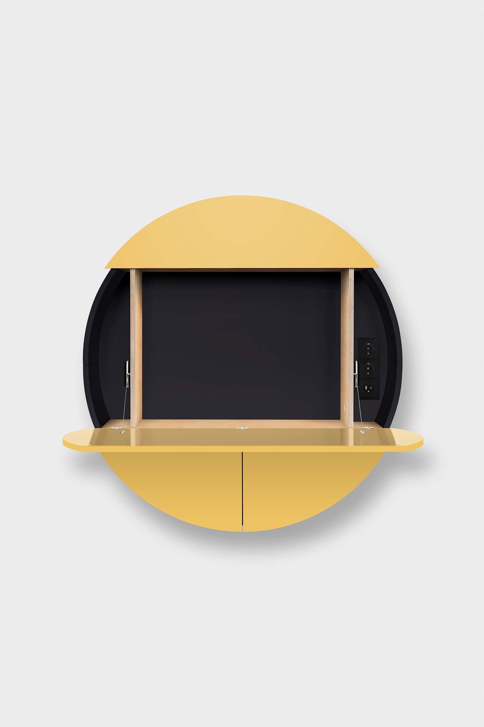 Pill Extra Wall Mounted Fold-Down Cabinet - ZAR Design Home Collection