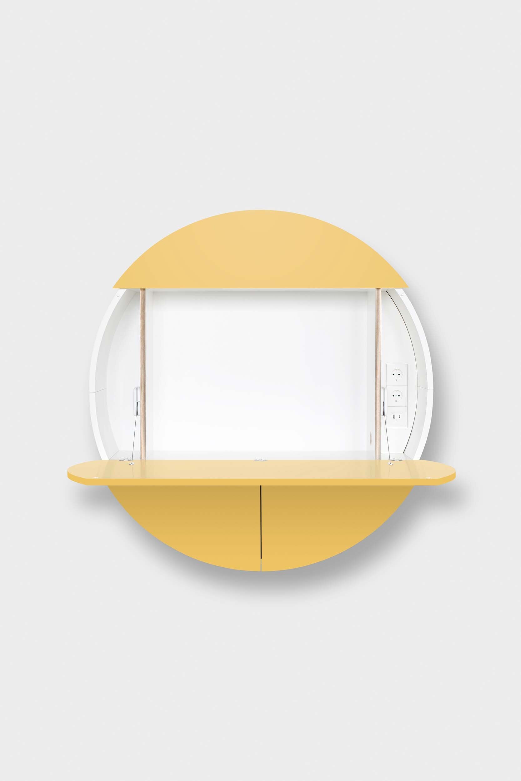 Pill Extra Wall Mounted Fold-Down Cabinet - ZAR Design Home Collection