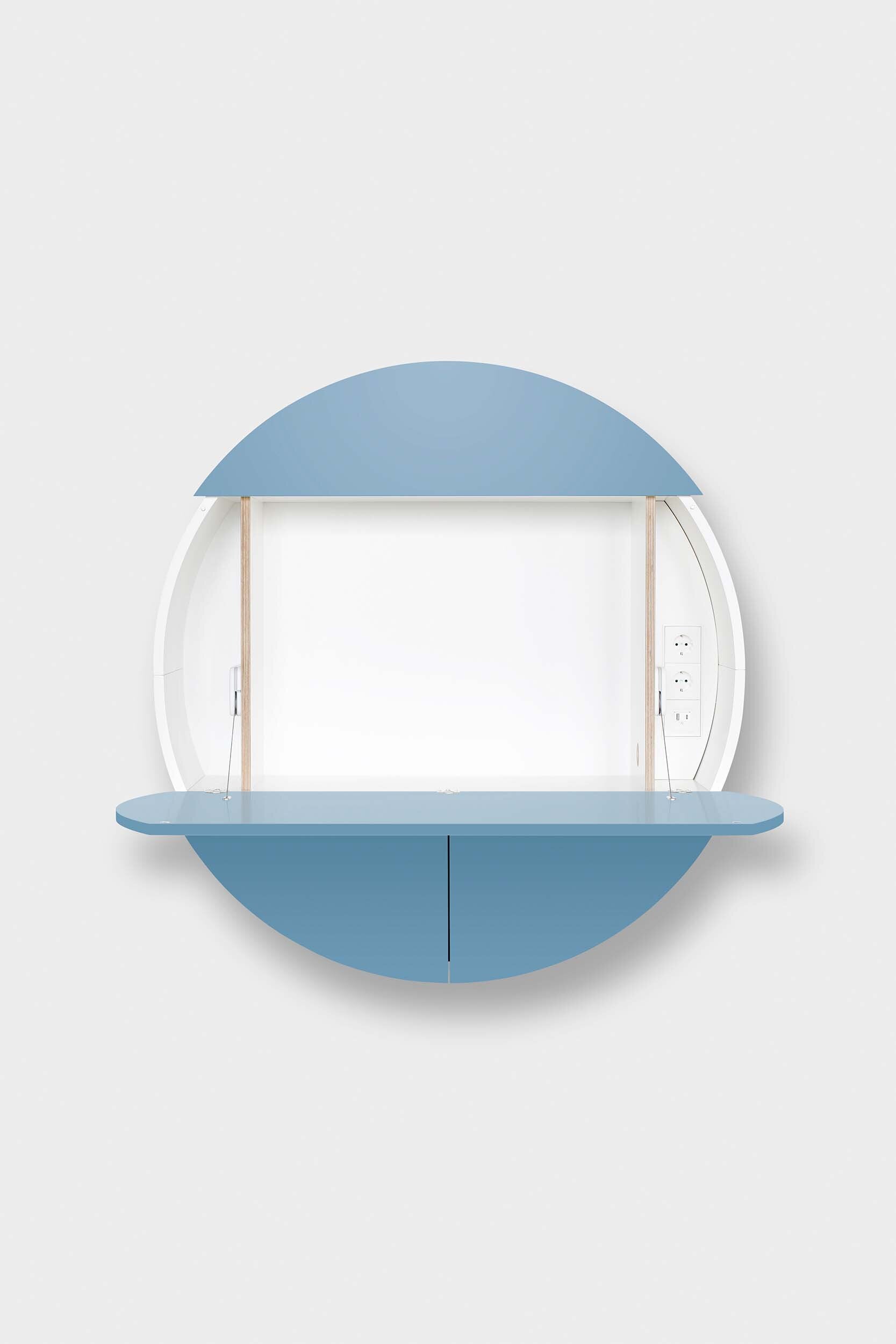 Pill Extra Wall Mounted Fold-Down Cabinet - ZAR Design Home Collection