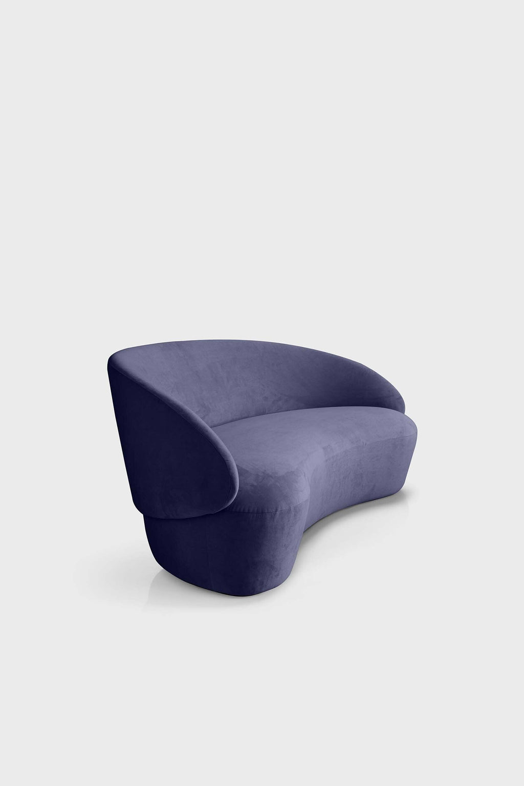 Naïve Curved Velvet Sofa Modern Living Room - ZAR Design Home Collection