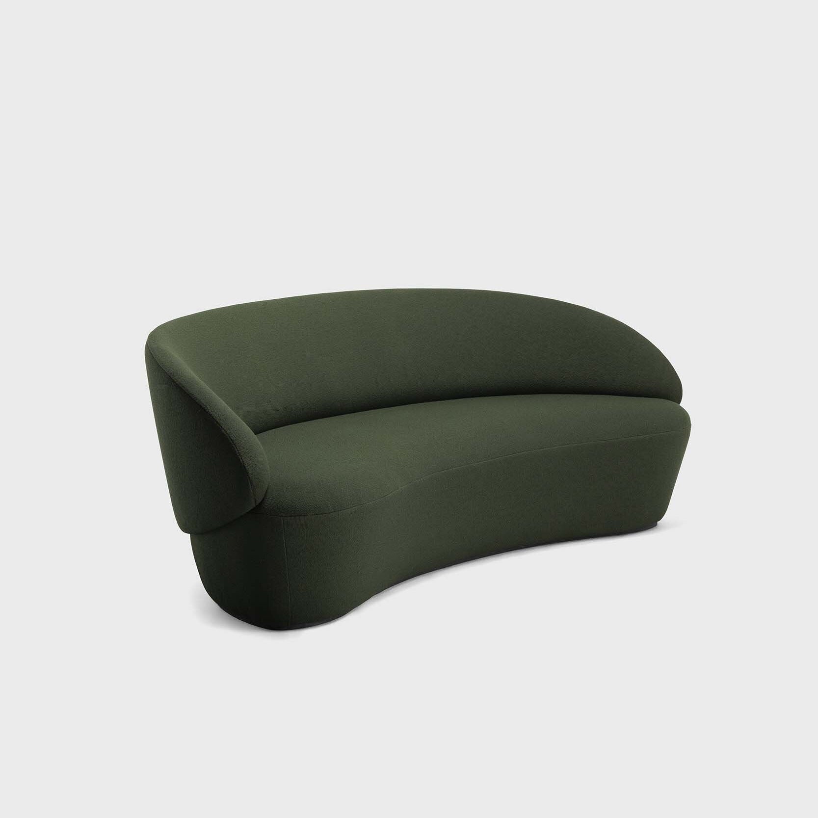 Naïve Curved Velvet Sofa Modern Living Room - ZAR Design Home Collection