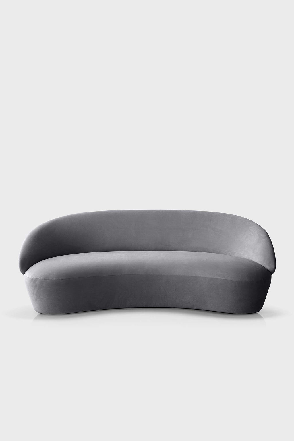 Naïve Curved Velvet Sofa Modern Living Room - ZAR Design Home Collection