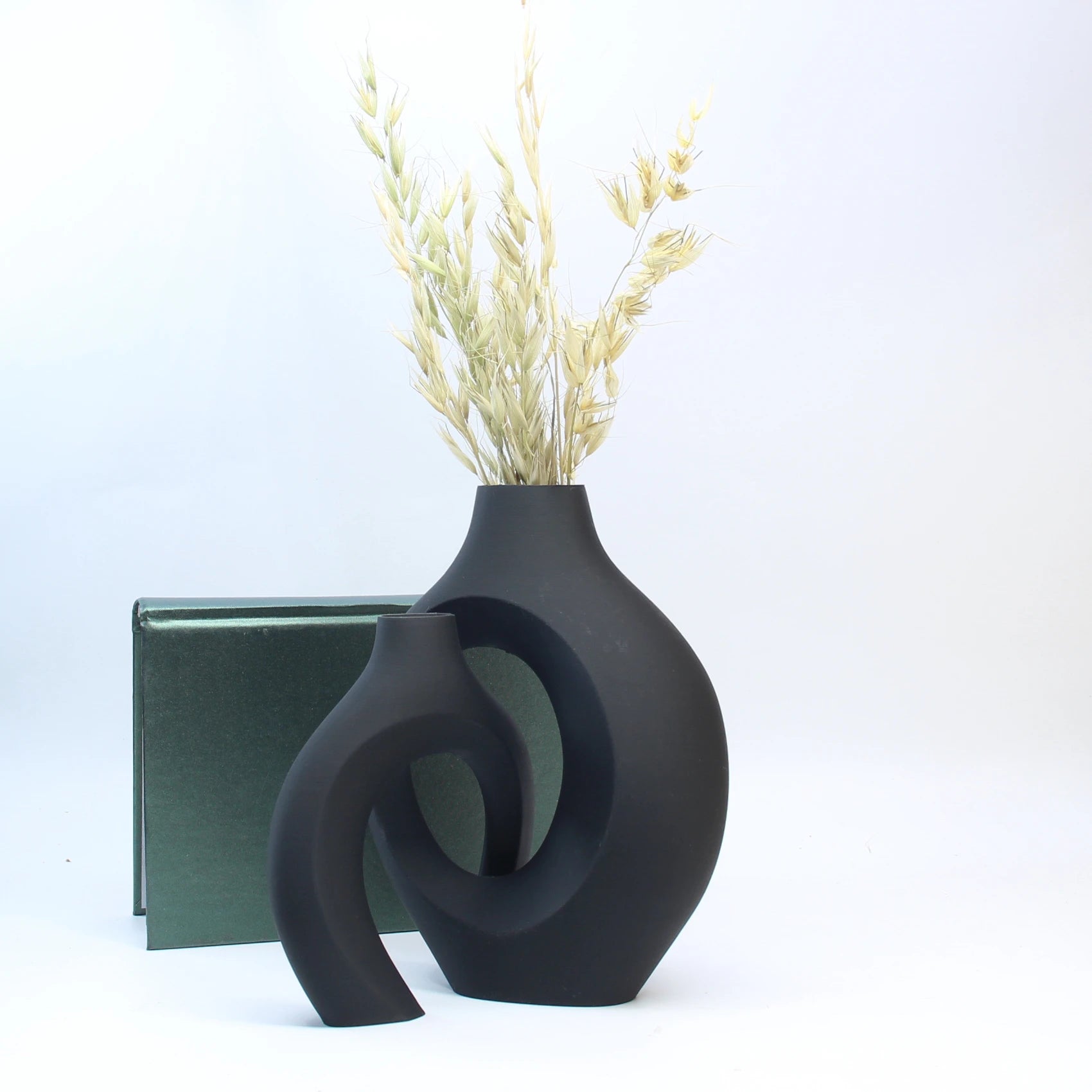 Modern Sculptural Hugging Vase Set Home Decor - ZAR Design Home Collection