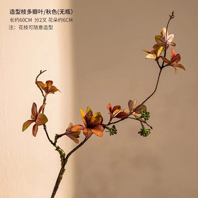 Modern Frosted Glass Pedestal Vase for Living Room - ZAR Design Home Collection