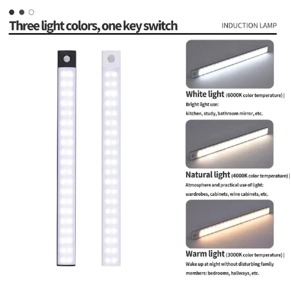 LED Cabinet Light | USB Rechargeable Motion Sensor Lamp | ZAR Design
