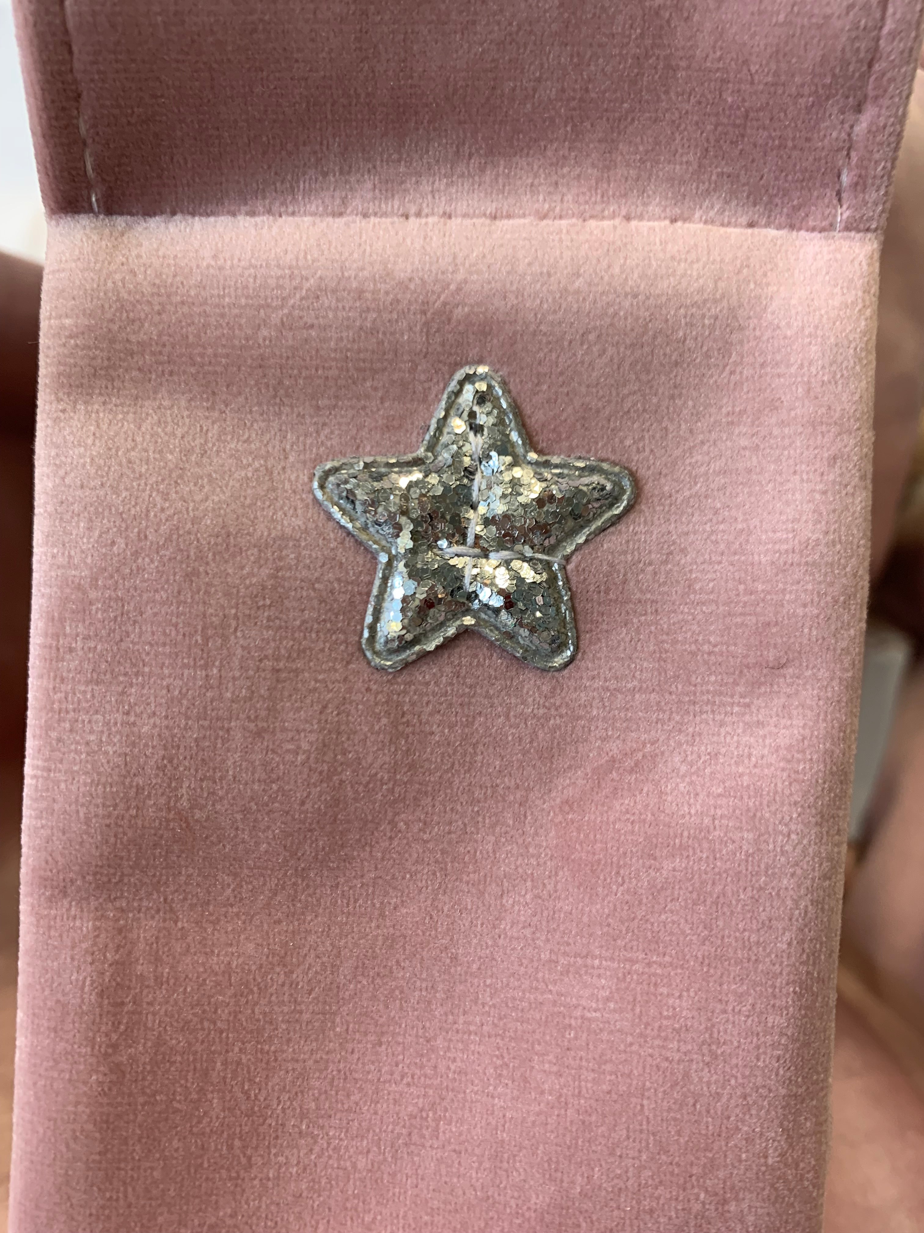 Dusty Pink Crown Cushion Wooden Baby Swing - ZAR Design Home Collection